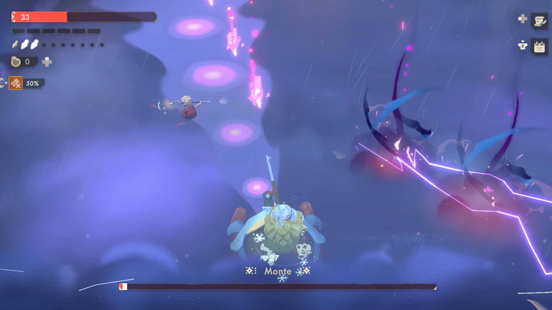 Monte boss in Moonlighter 2 phase 6 part 2
