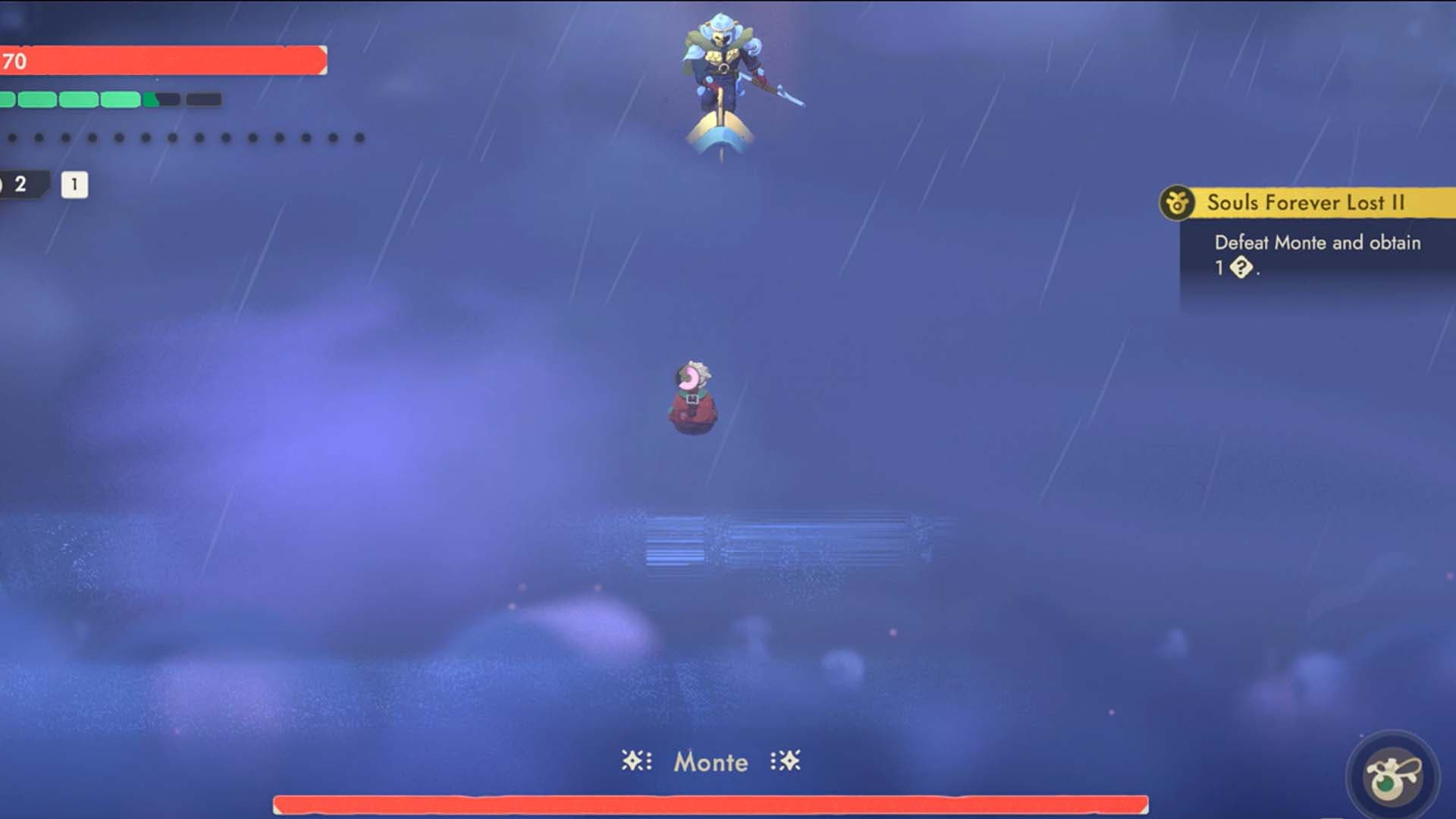 Monte battle in Moonlighter 2