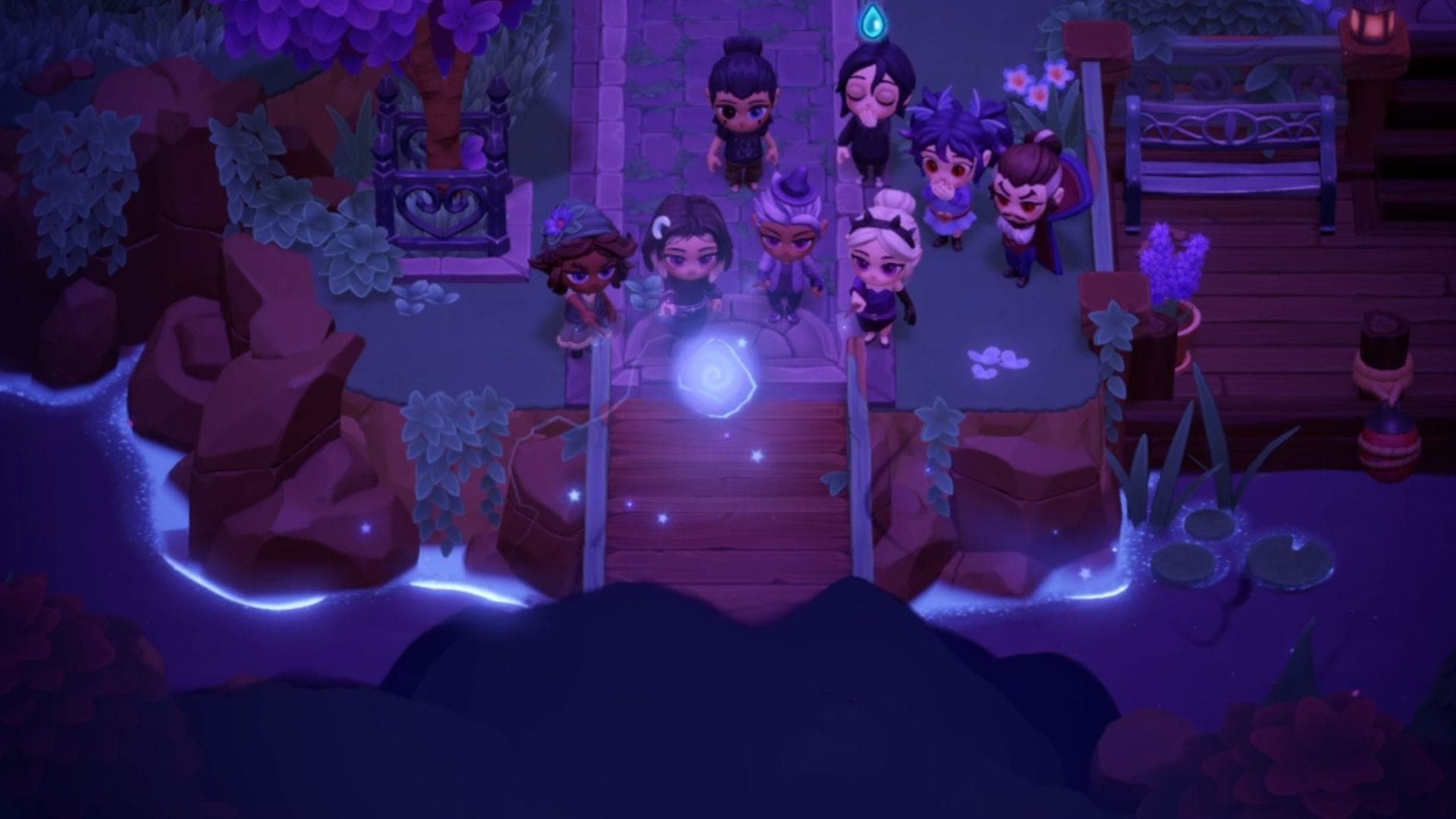 Moonlight Peaks Cursed Bridge