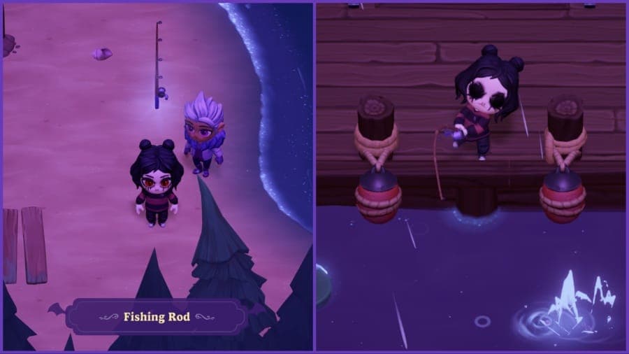 Moonlight Peaks how to get fishing rod