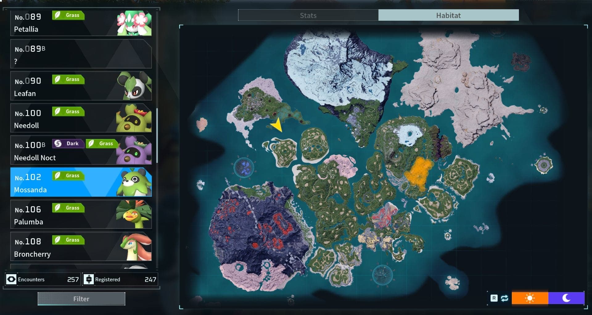 Mossanda Location