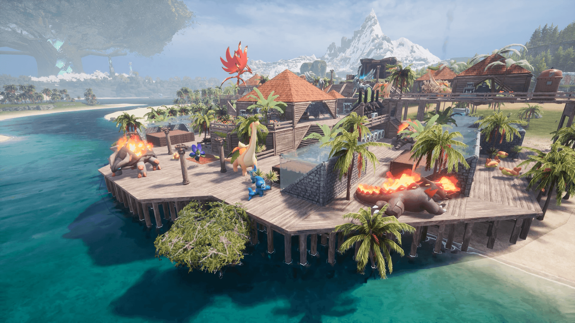New Offshore Base Building and Base Materials in Palworld 1.0