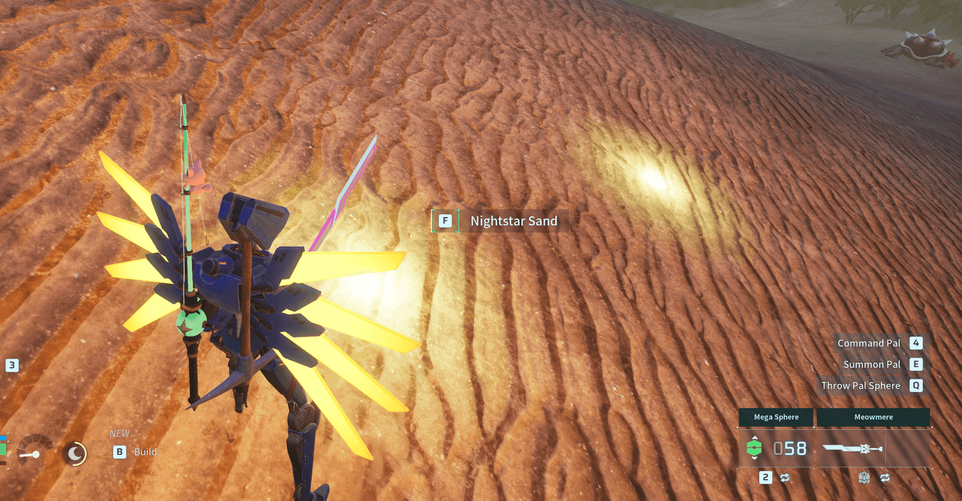 Where to Find Nightstar Sand in Palworld 1.0