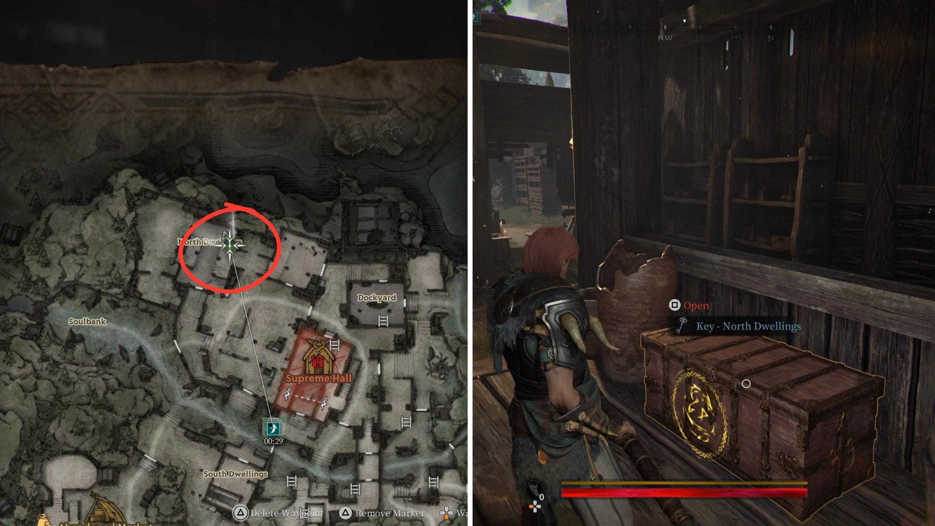 North Dwellings Key Location