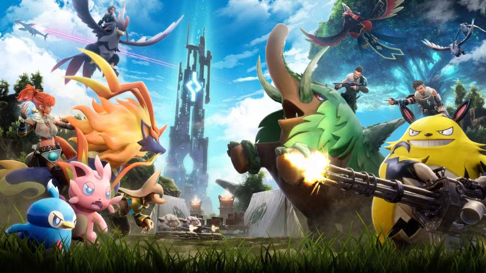 Palworld key art