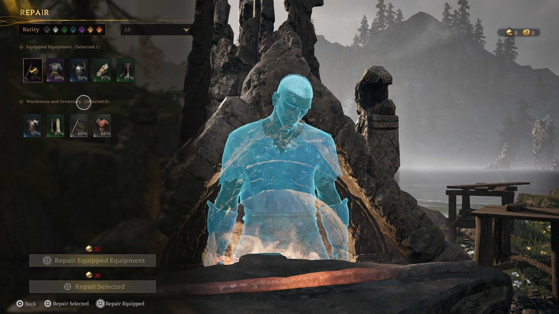 Repair Items Mistfall