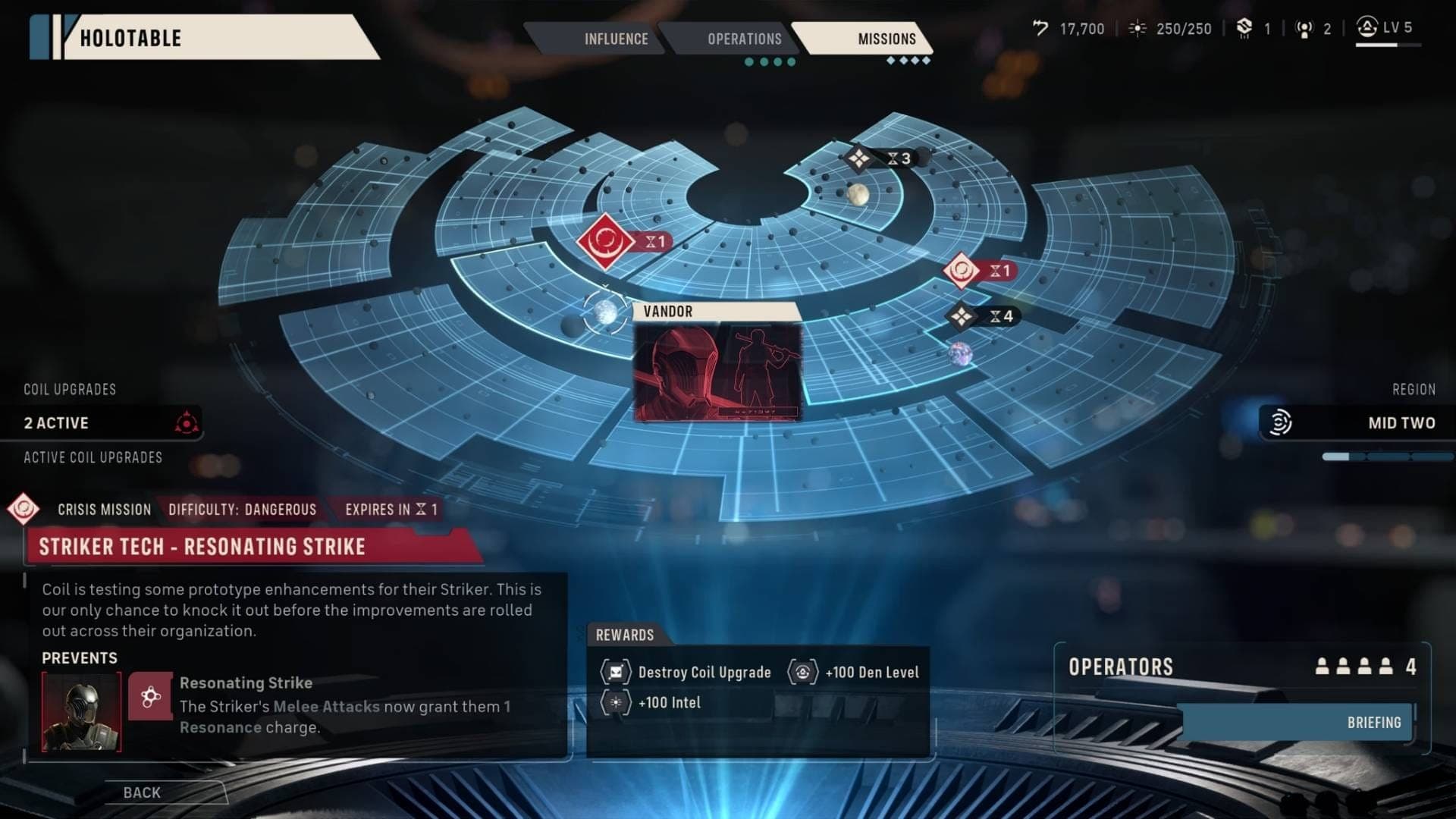 Resonating Strike Missions in SWZC