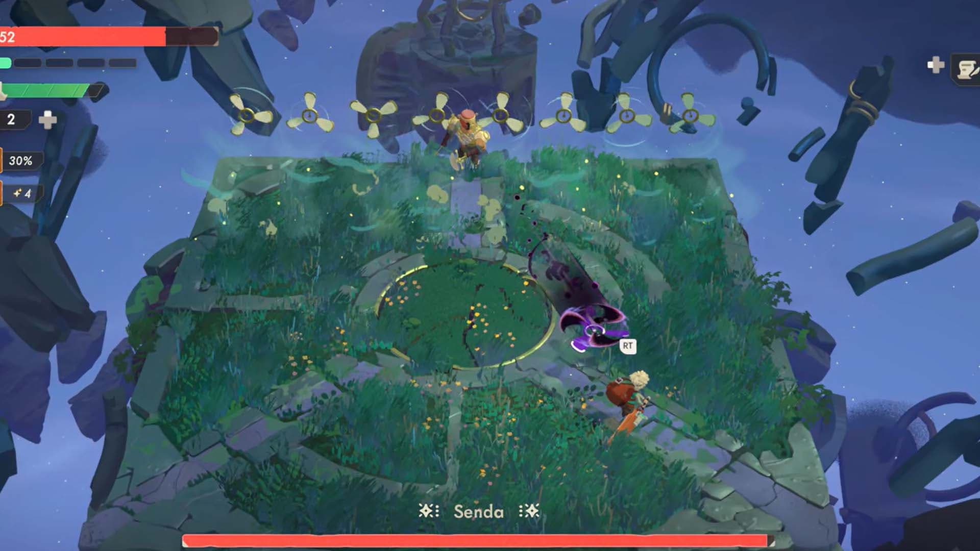 Senda fight in Moonlighter 2