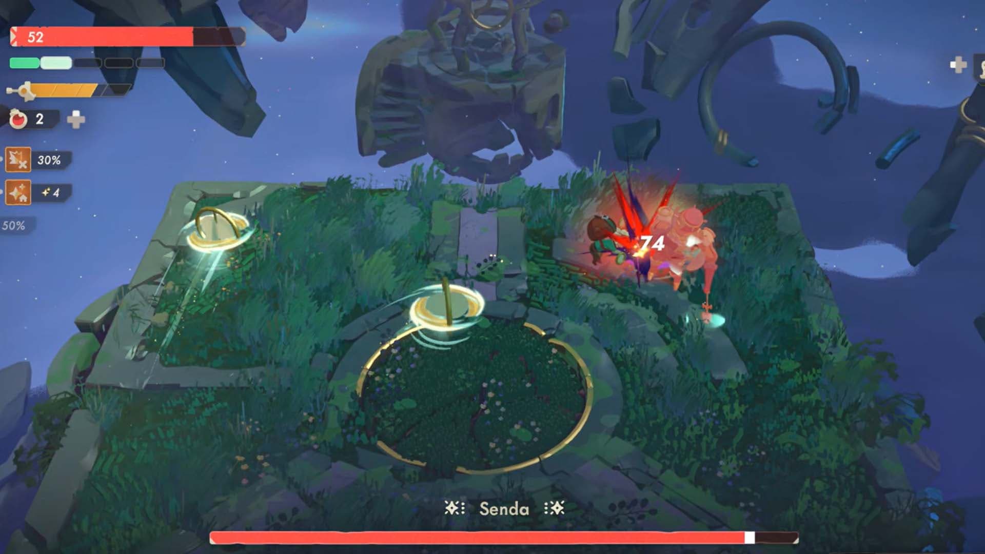 Senda fight in Moonlighter 2