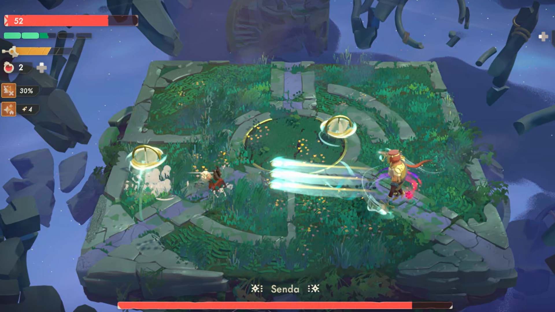 Senda fight in Moonlighter 2