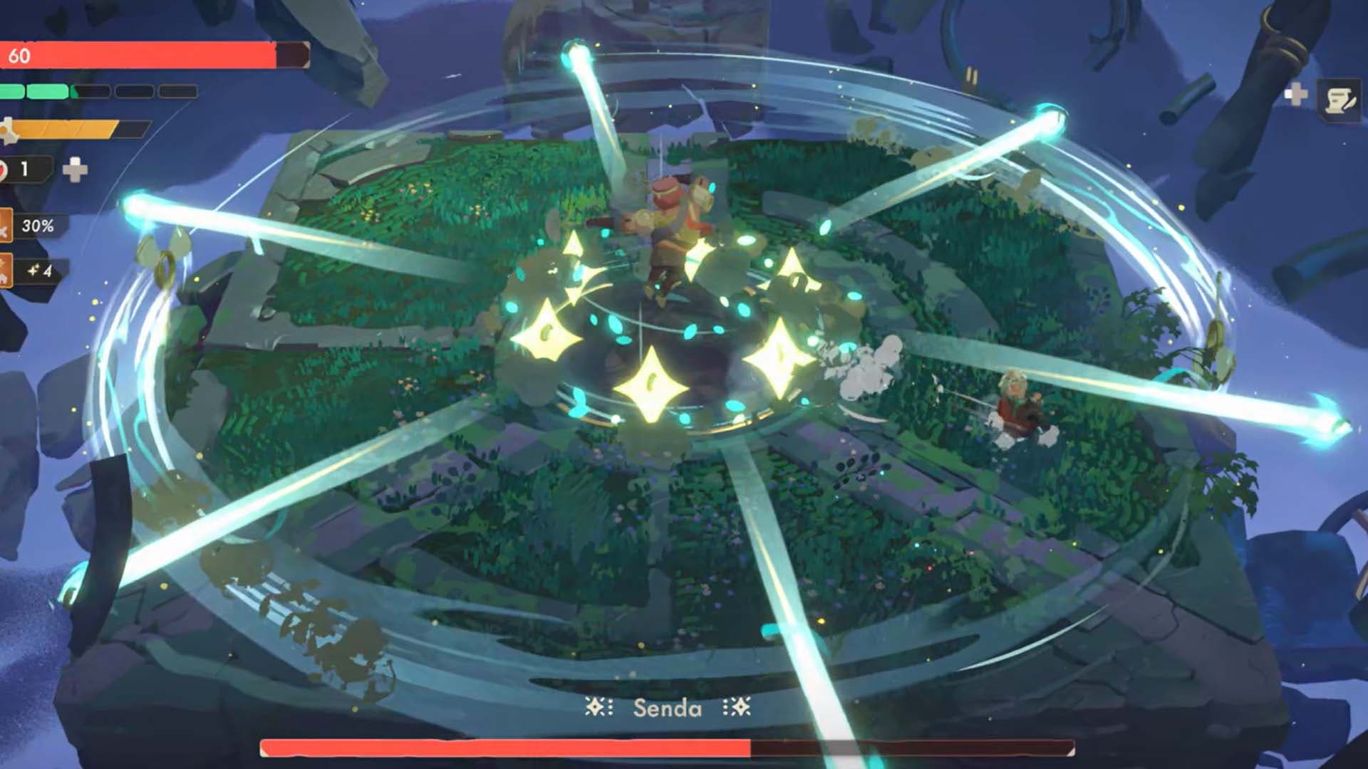 Senda fight in Moonlighter 2