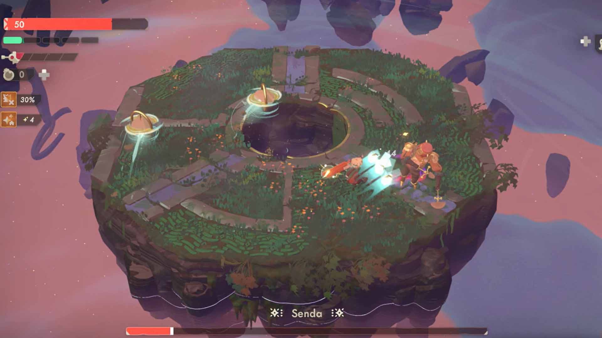 Senda fight in Moonlighter 2