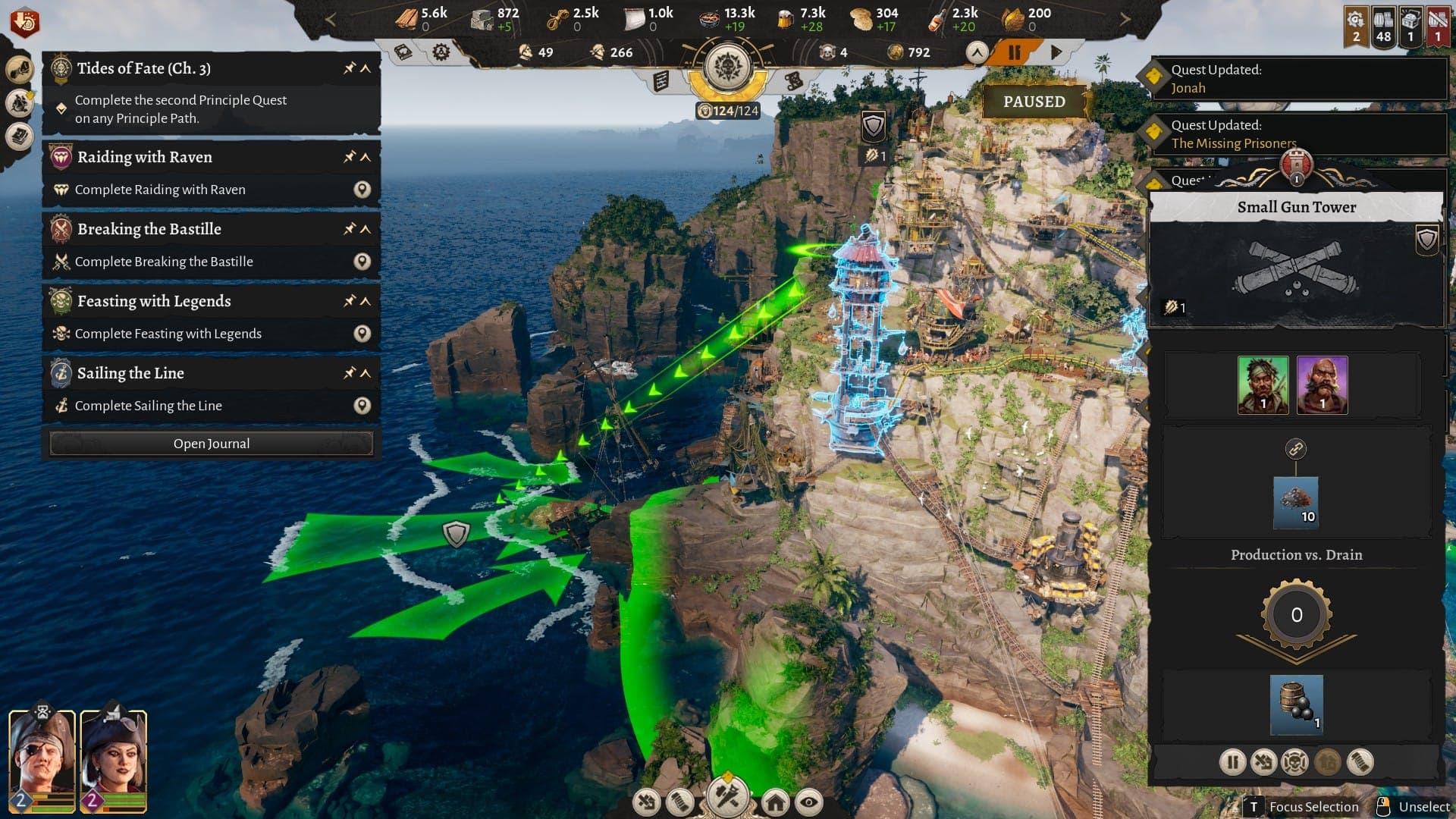 Small Gun Tower Corsair Cove