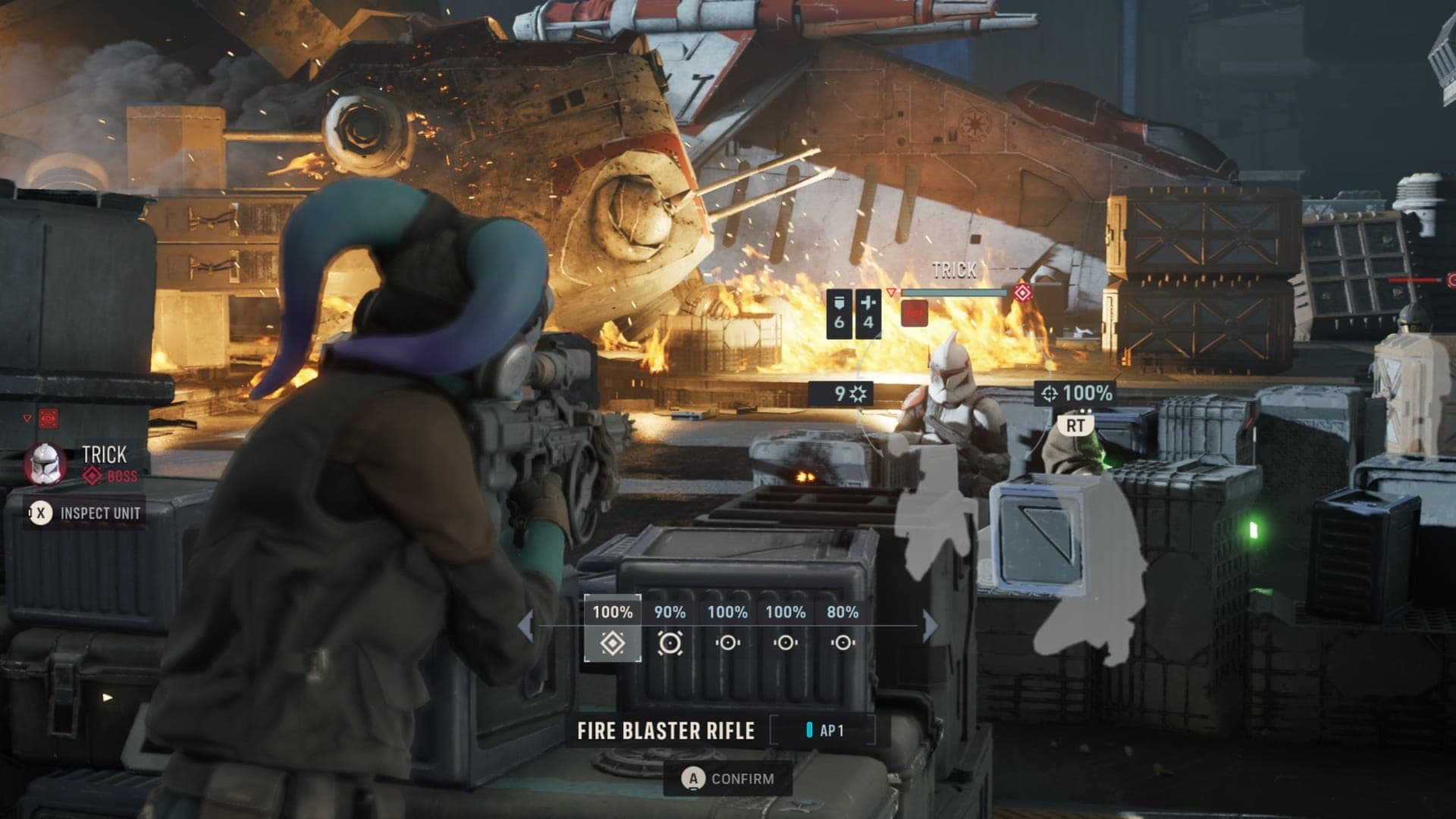 Star Wars Zero Company Trick betrayal 