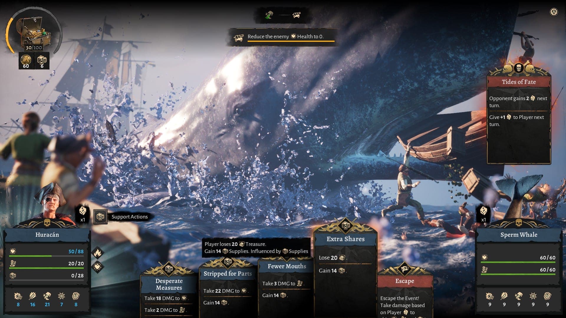 Treasure Support Action Corsair Cove