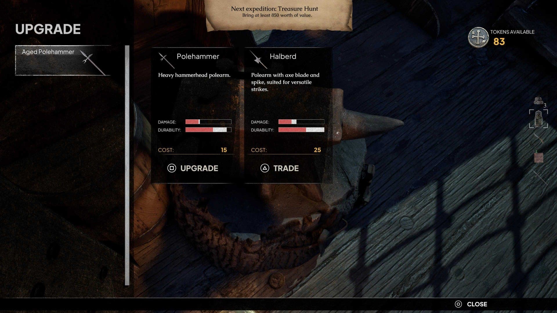 Upgrade Weapons The Mound