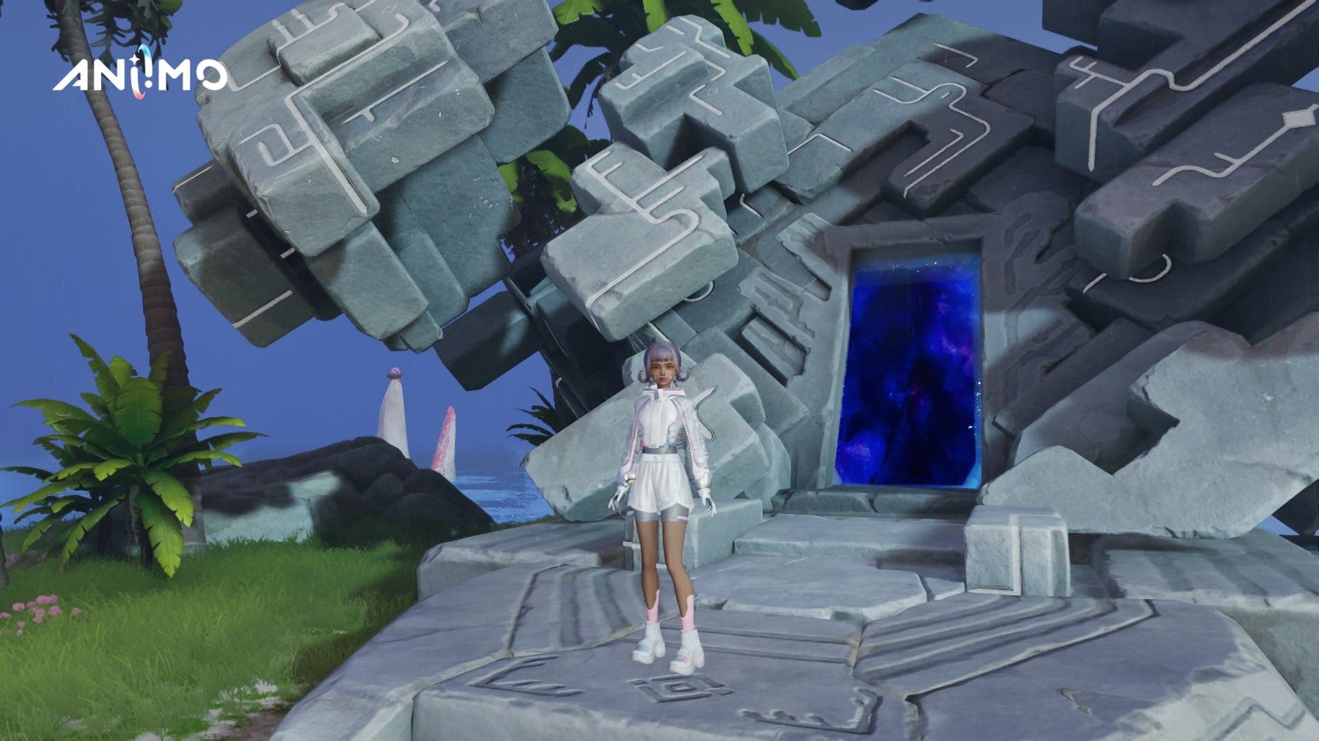 The location of the Alpha Shelly Egg can be see not far from the Rushing Rapids Sanctum in the Echoback Landing area.