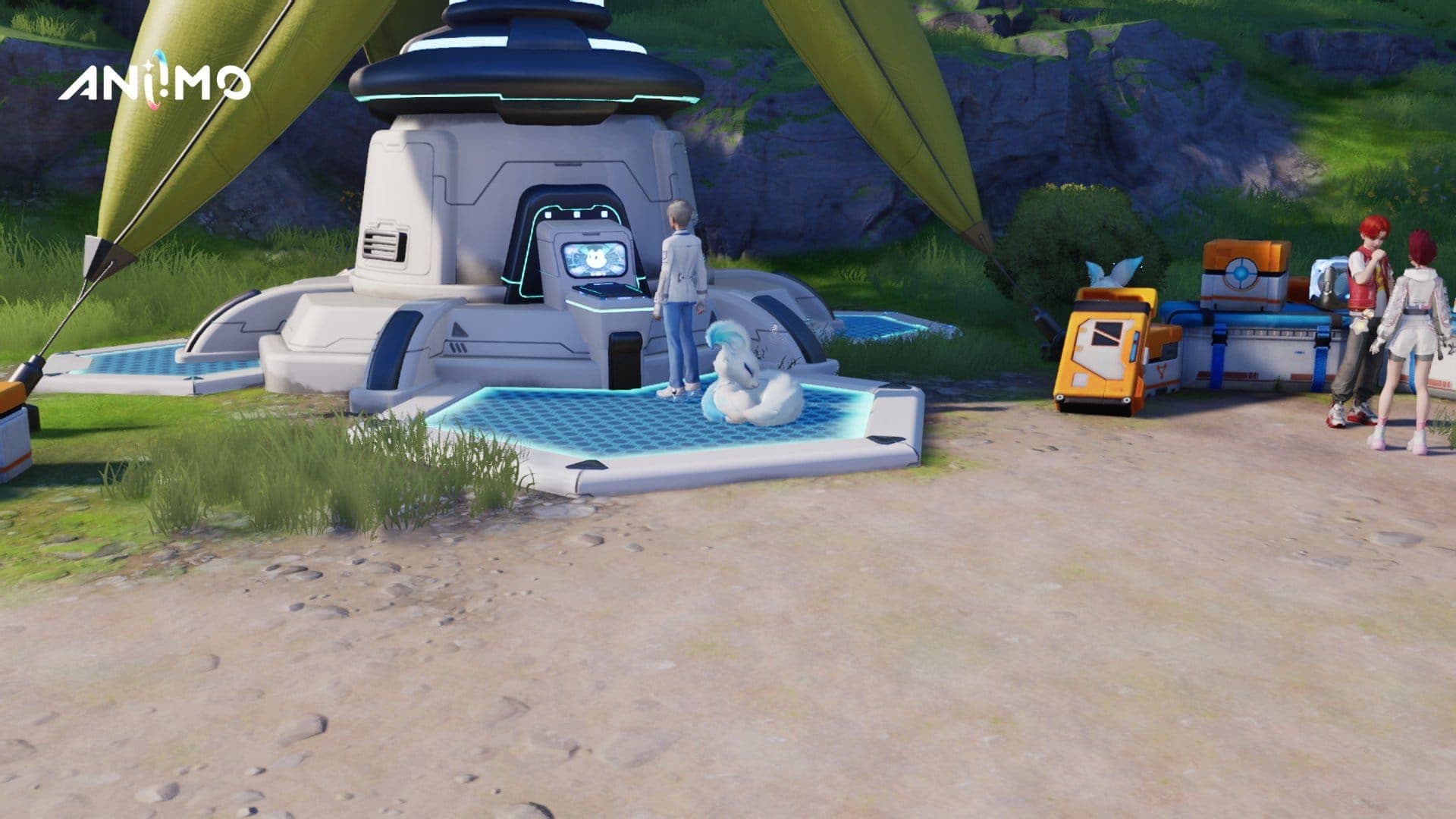 The Research Console can be found at the Outpost where Pathfinders can upload their data.