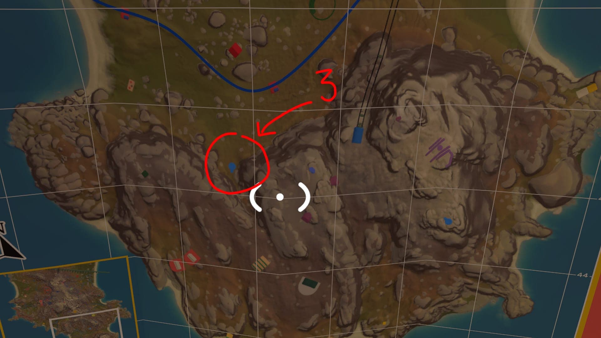 Big Walk backpack location 3