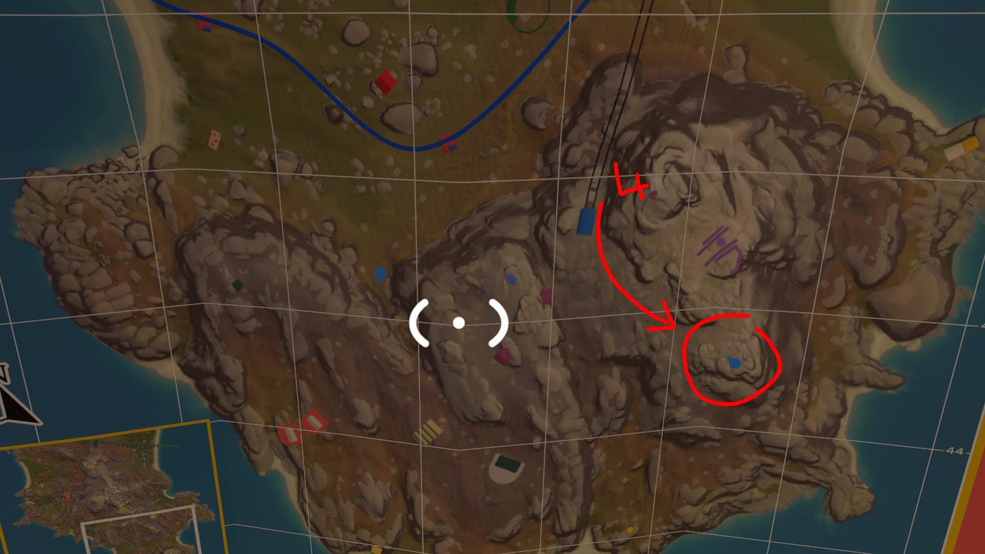 Big Walk backpack location 4
