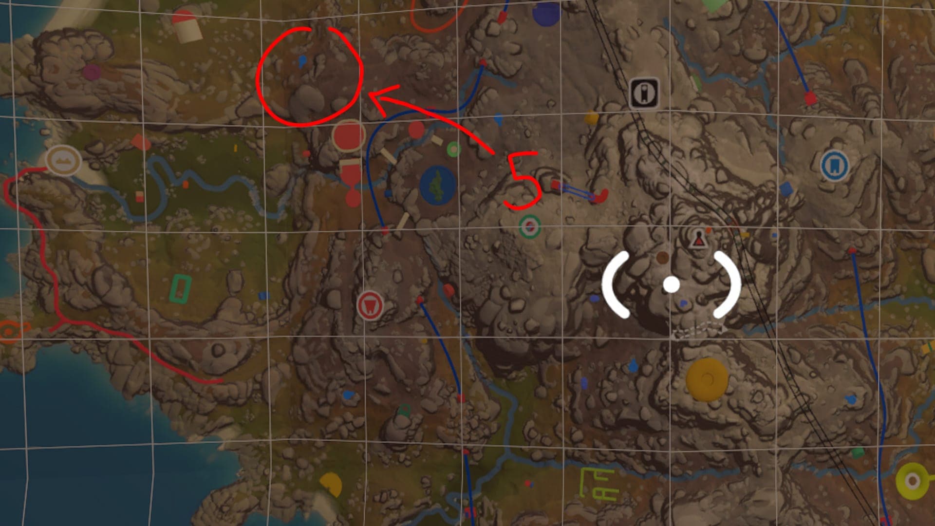Big Walk backpack location 5