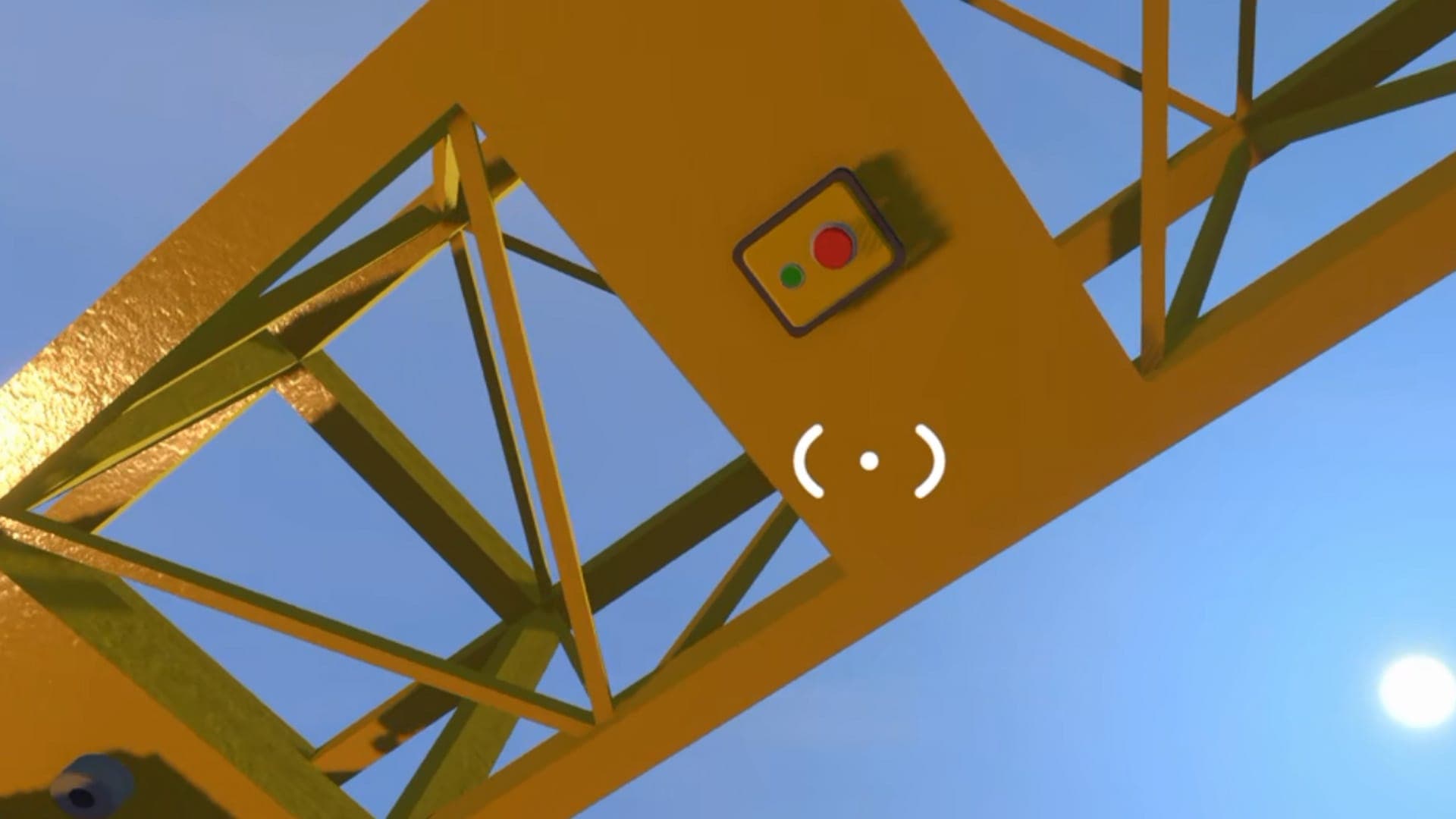 yellow structure puzzle