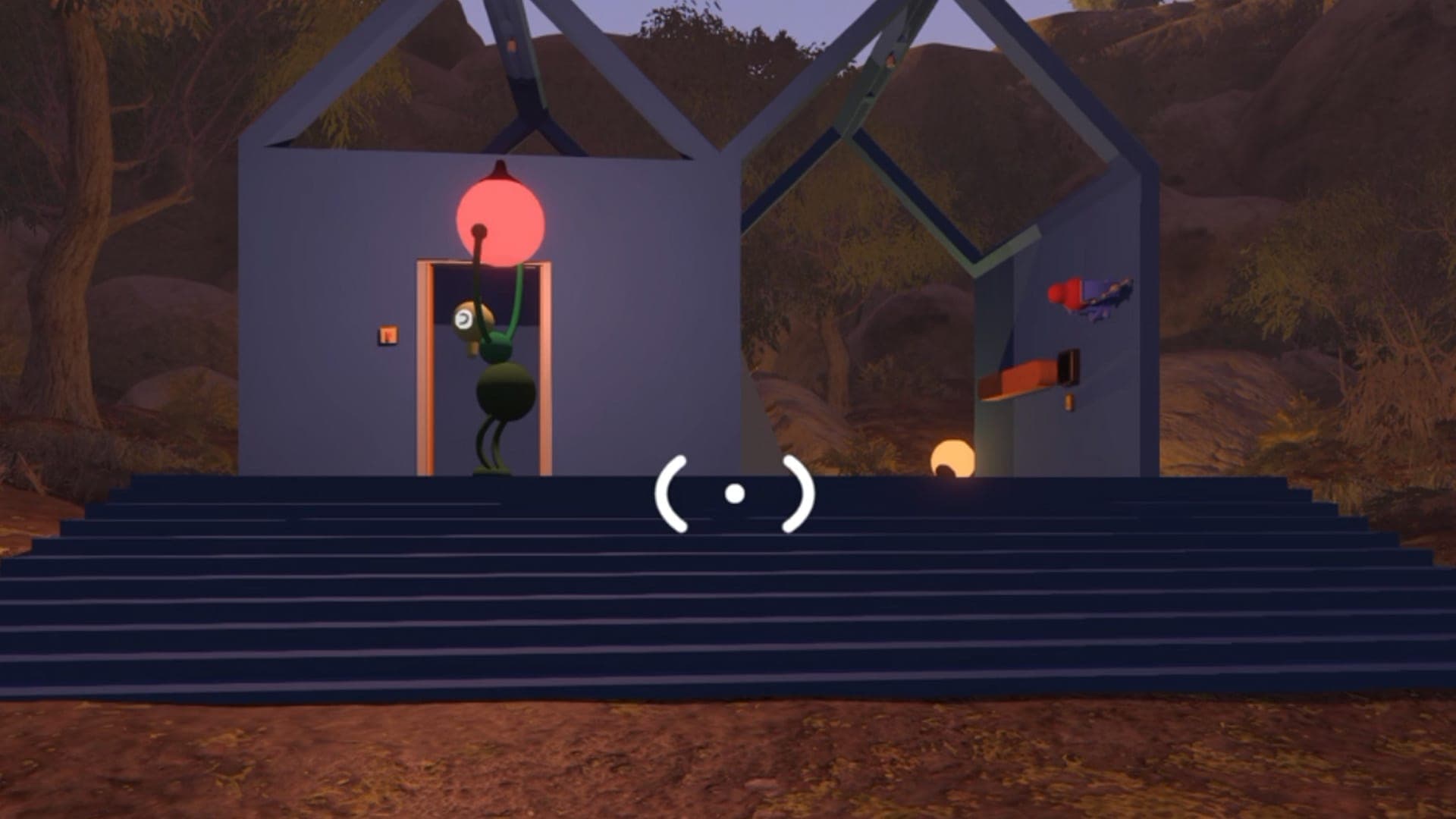 Blue room puzzle in Big Walk