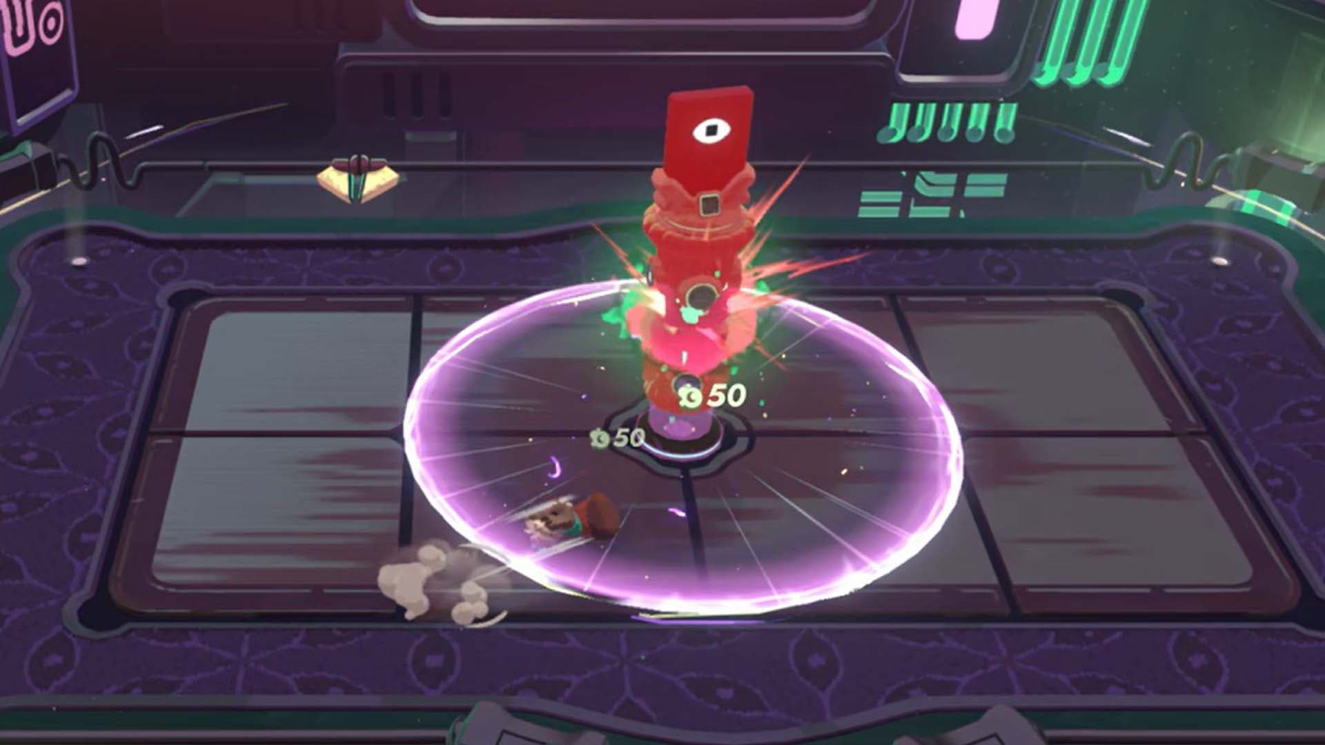 The Curator boss fight in Moonlighter 2