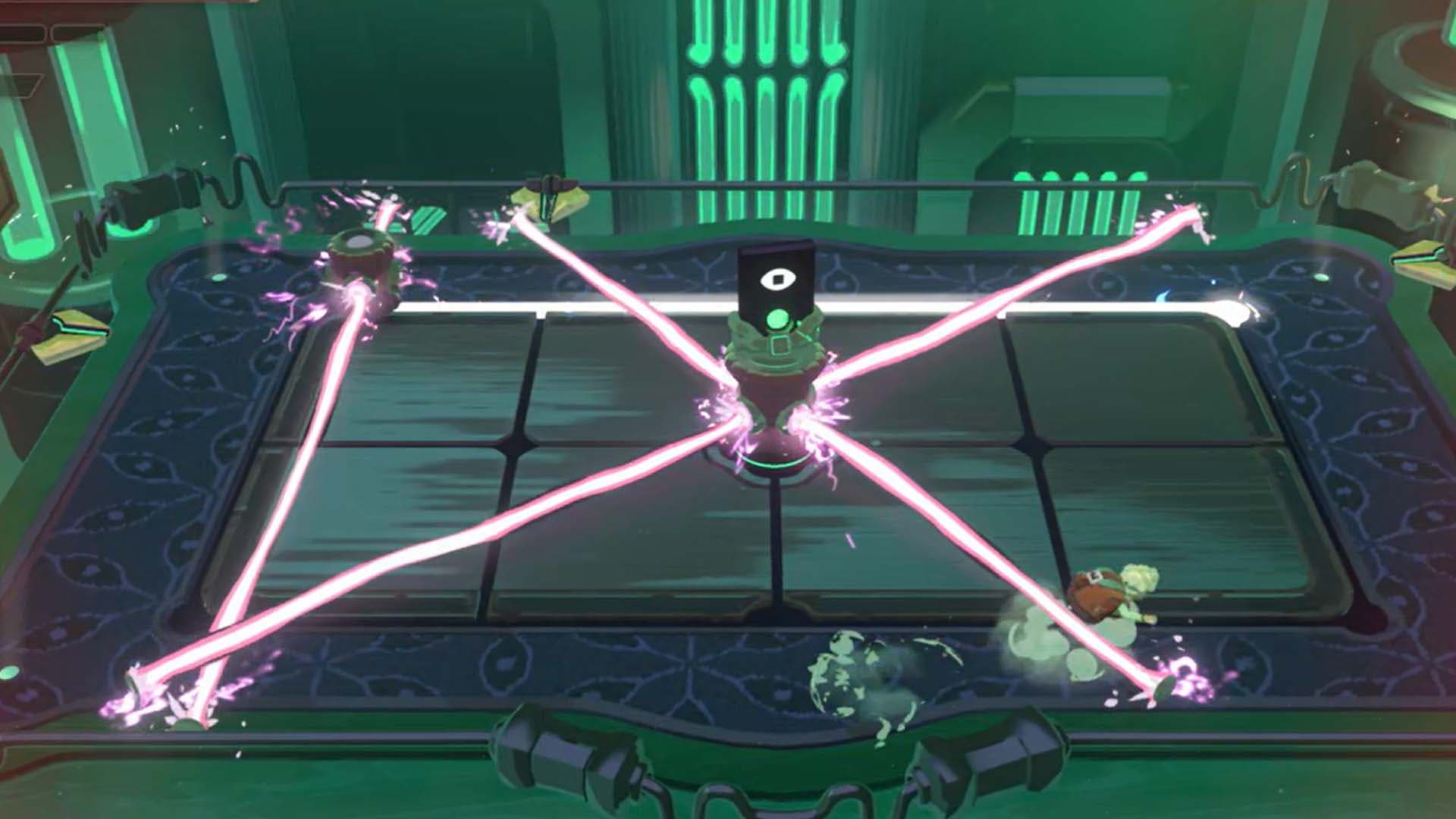 The Curator boss fight in Moonlighter 2