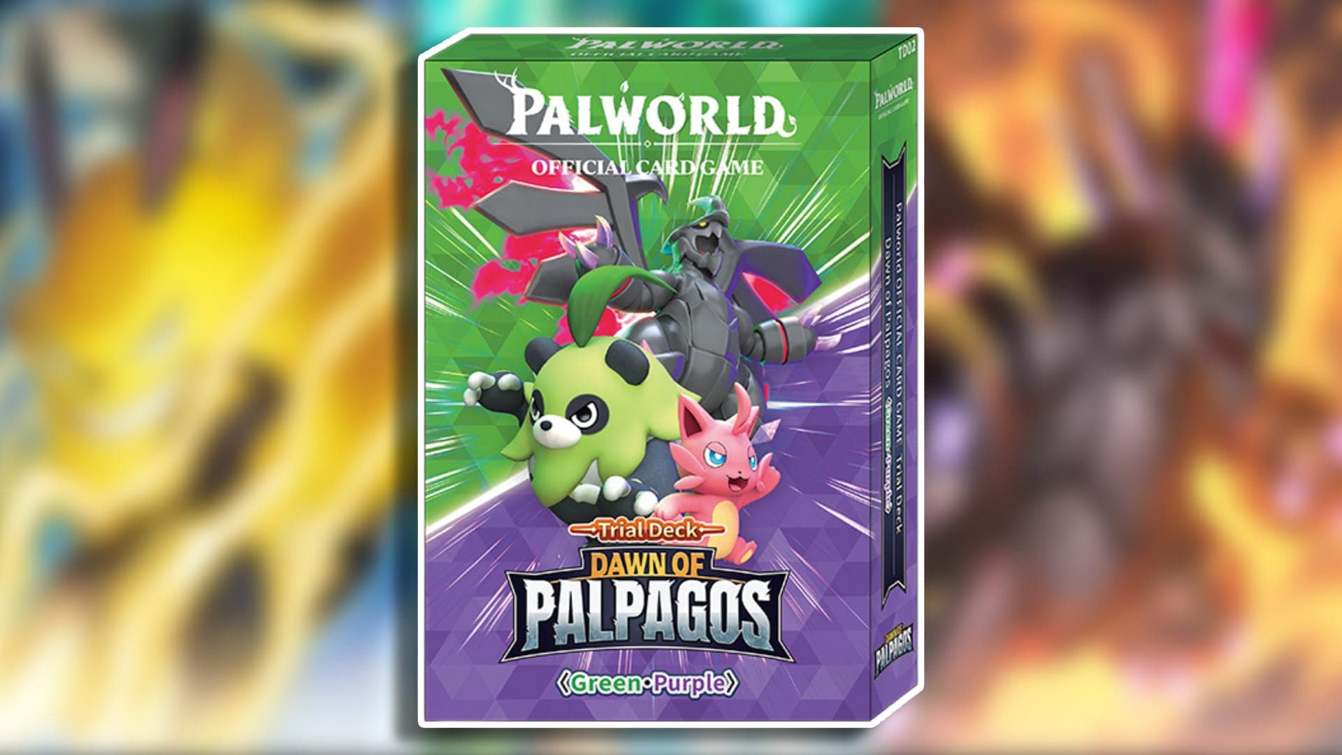 Dawn of Palpagos green/purple