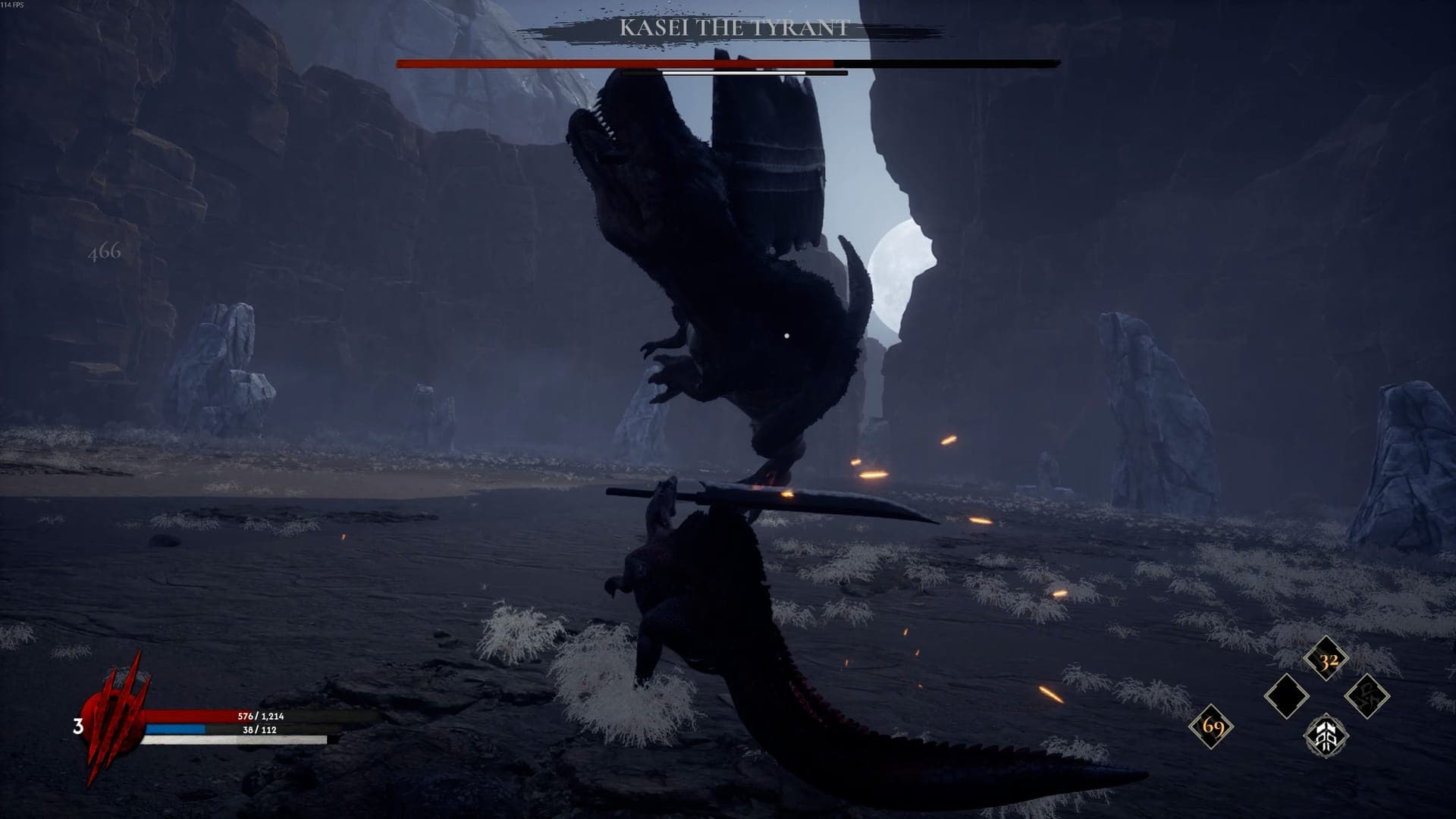 Dinoblade Kasei the Tyrant boss fight phase 2