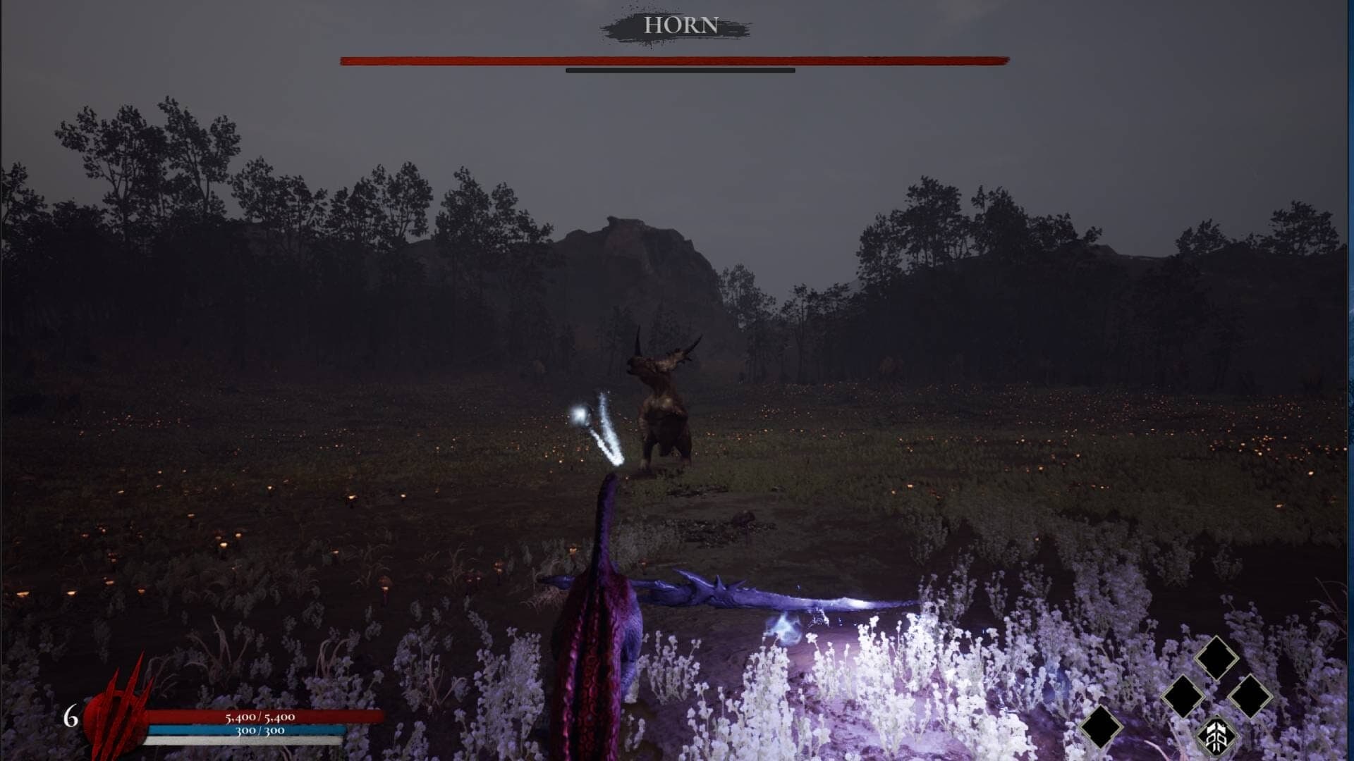 Dinoblade preview - Horn boss