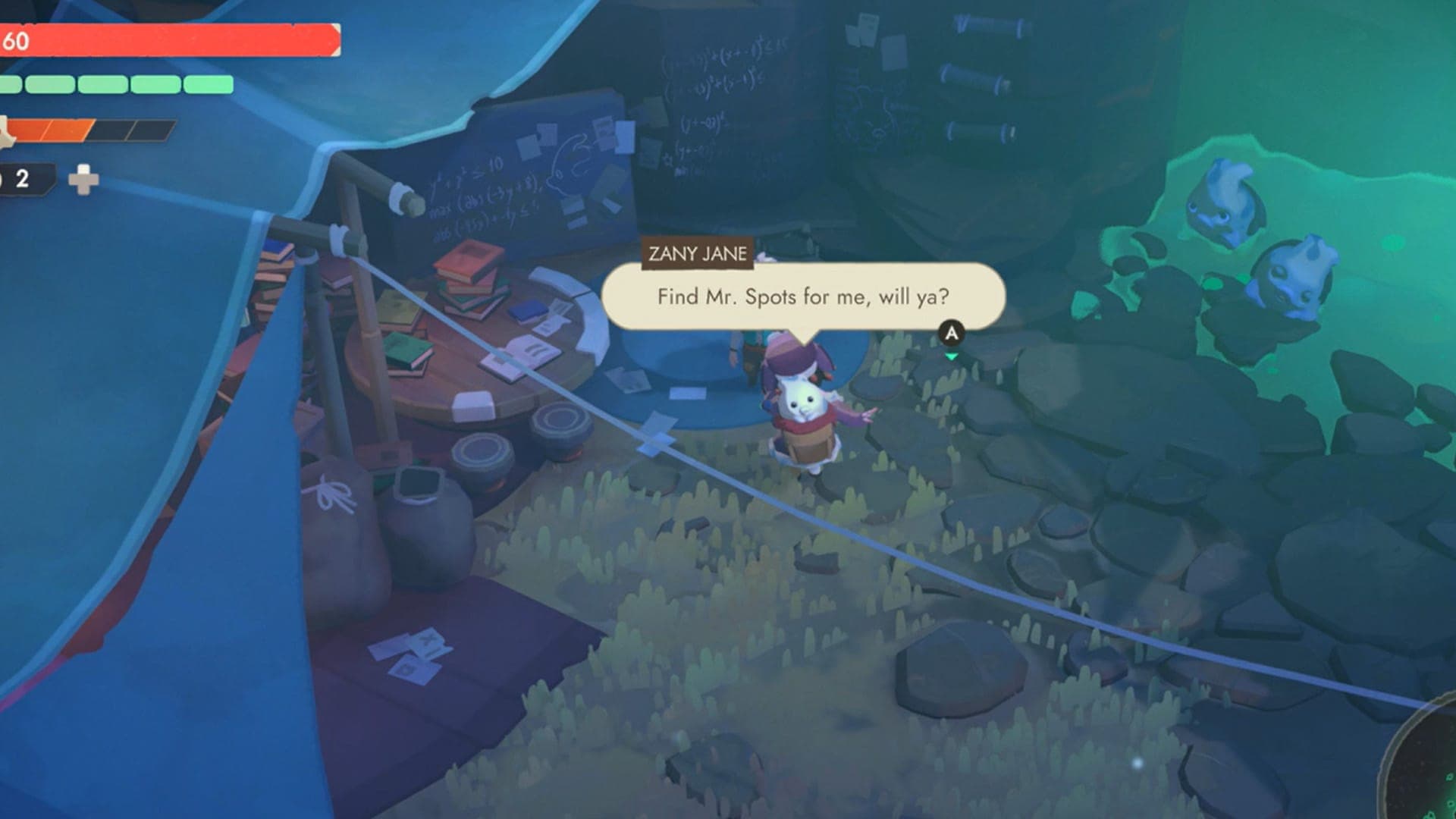 Find mr Spots in Moonlighter 2