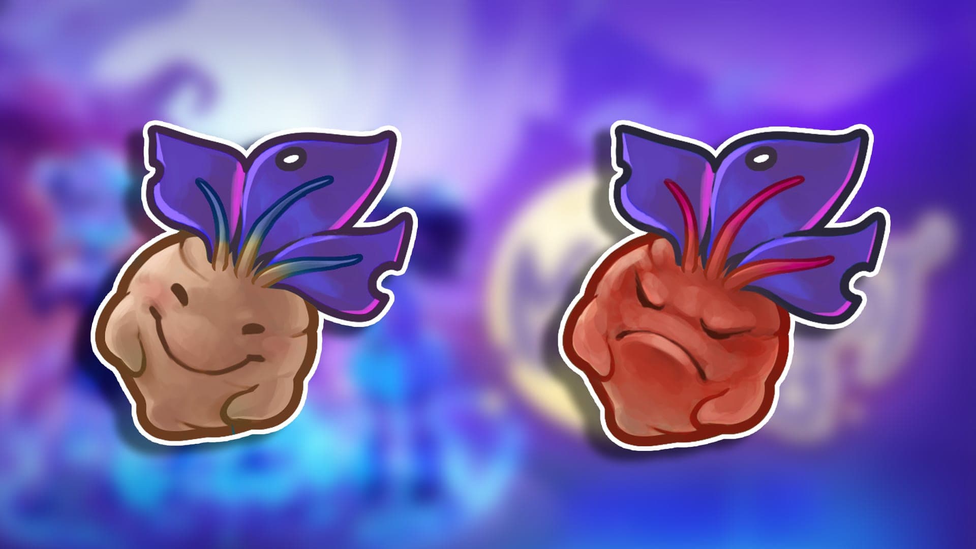 Moonlight Peaks Happy Mandrake & Angry Mandrake