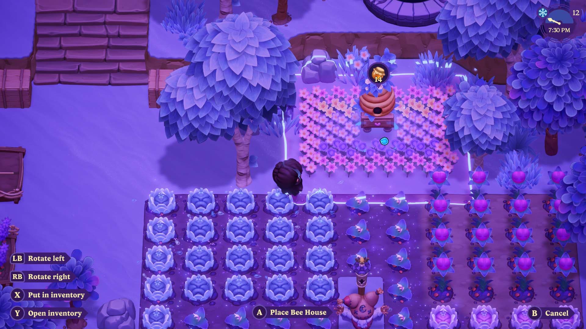 Moonlight Peaks Beehive Decoration Mode