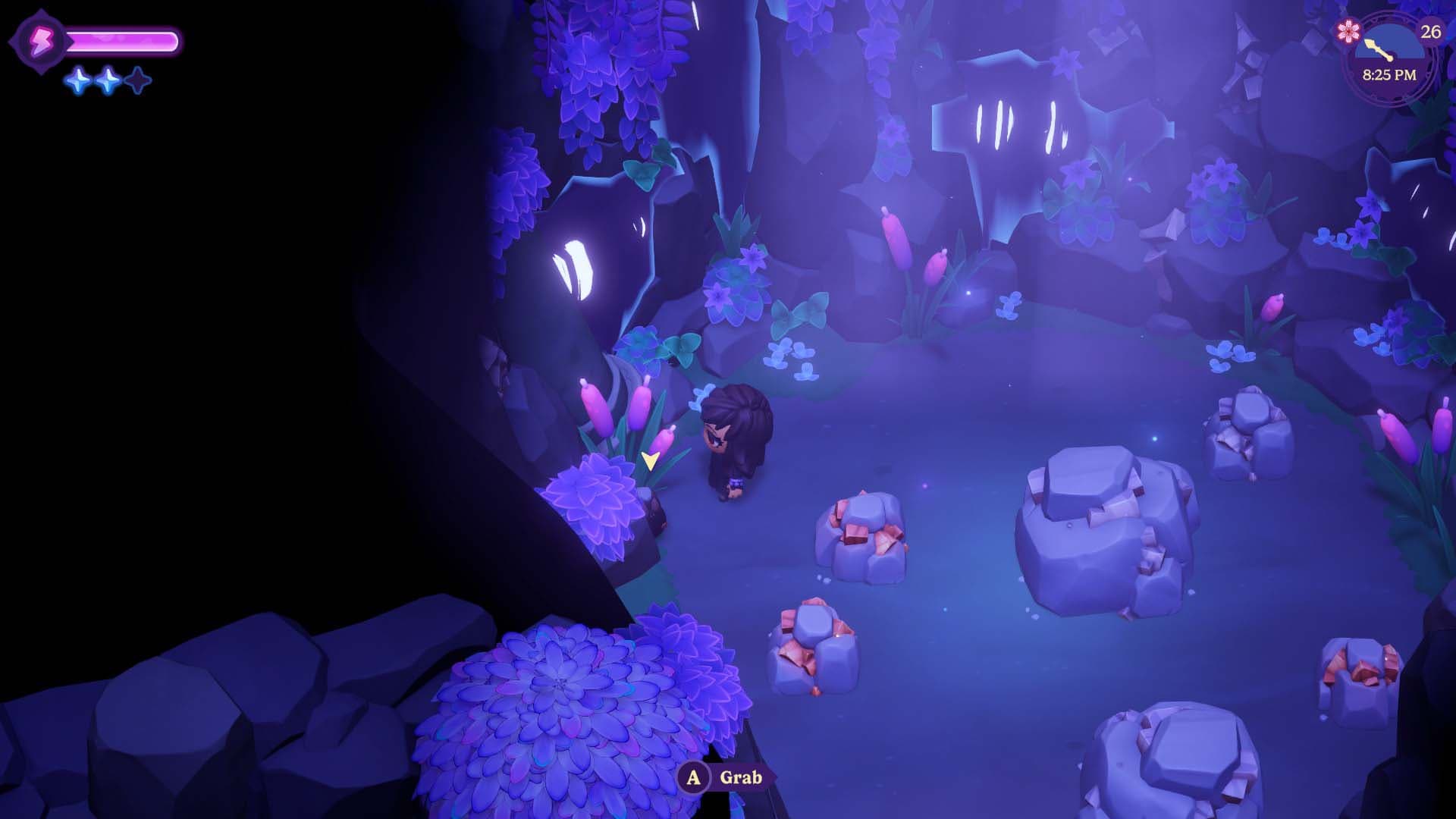 Moonlight Peaks Cave of Echoes Vampster Oasis Waterfalls