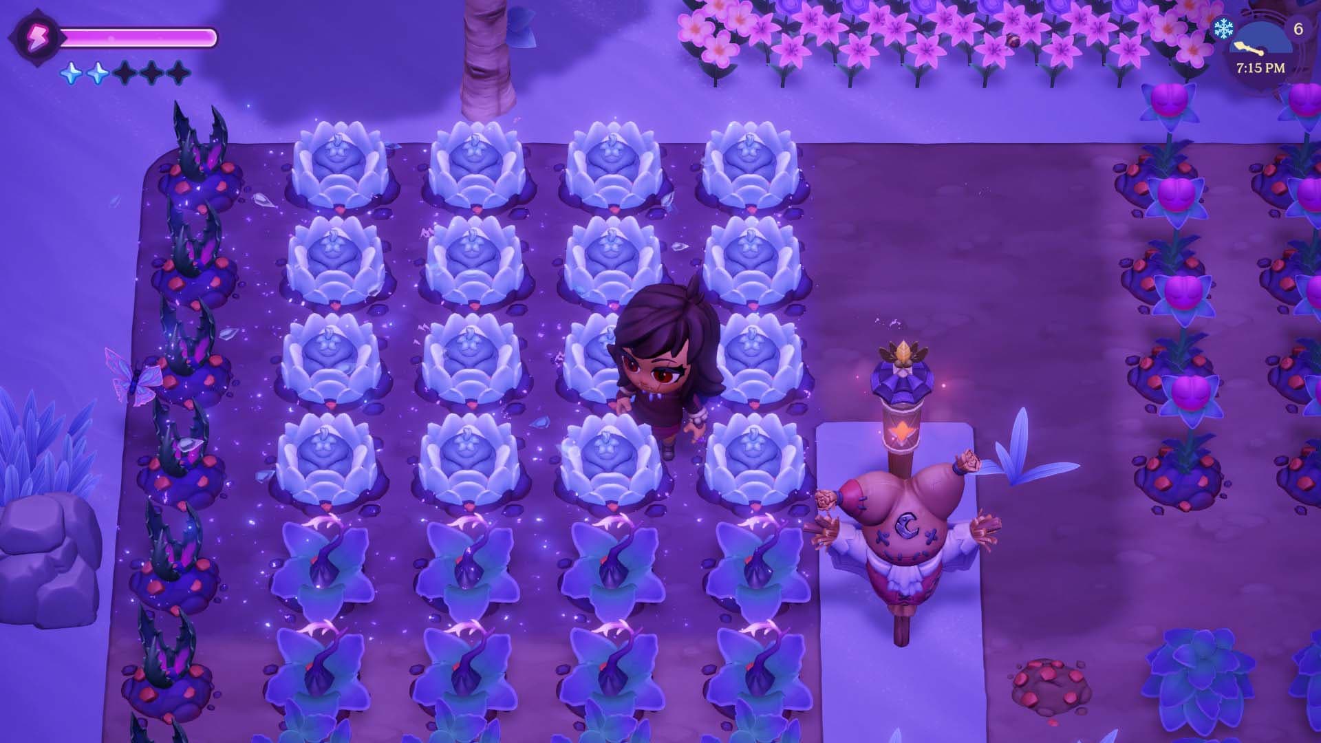 Moonlight Peaks Crops