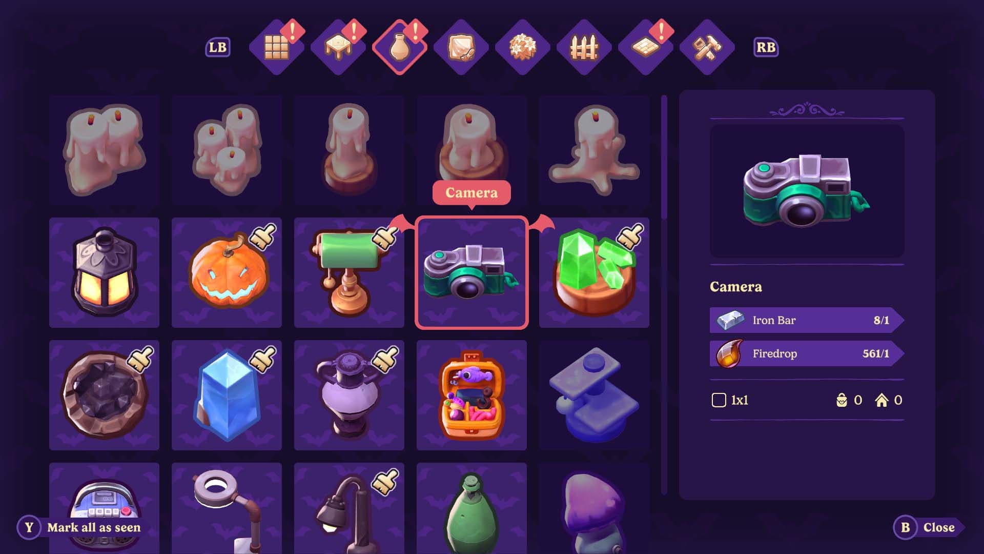 Camera Firedrops