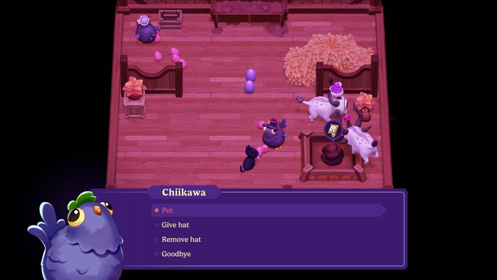 Moonlight Peaks Cheeken Interactions