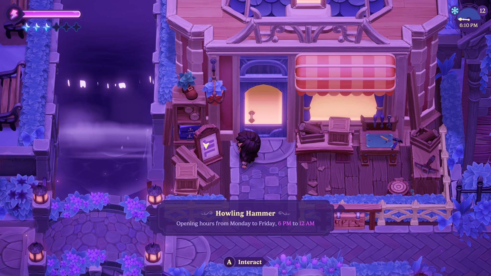 Moonlight Peaks Howling Hammer