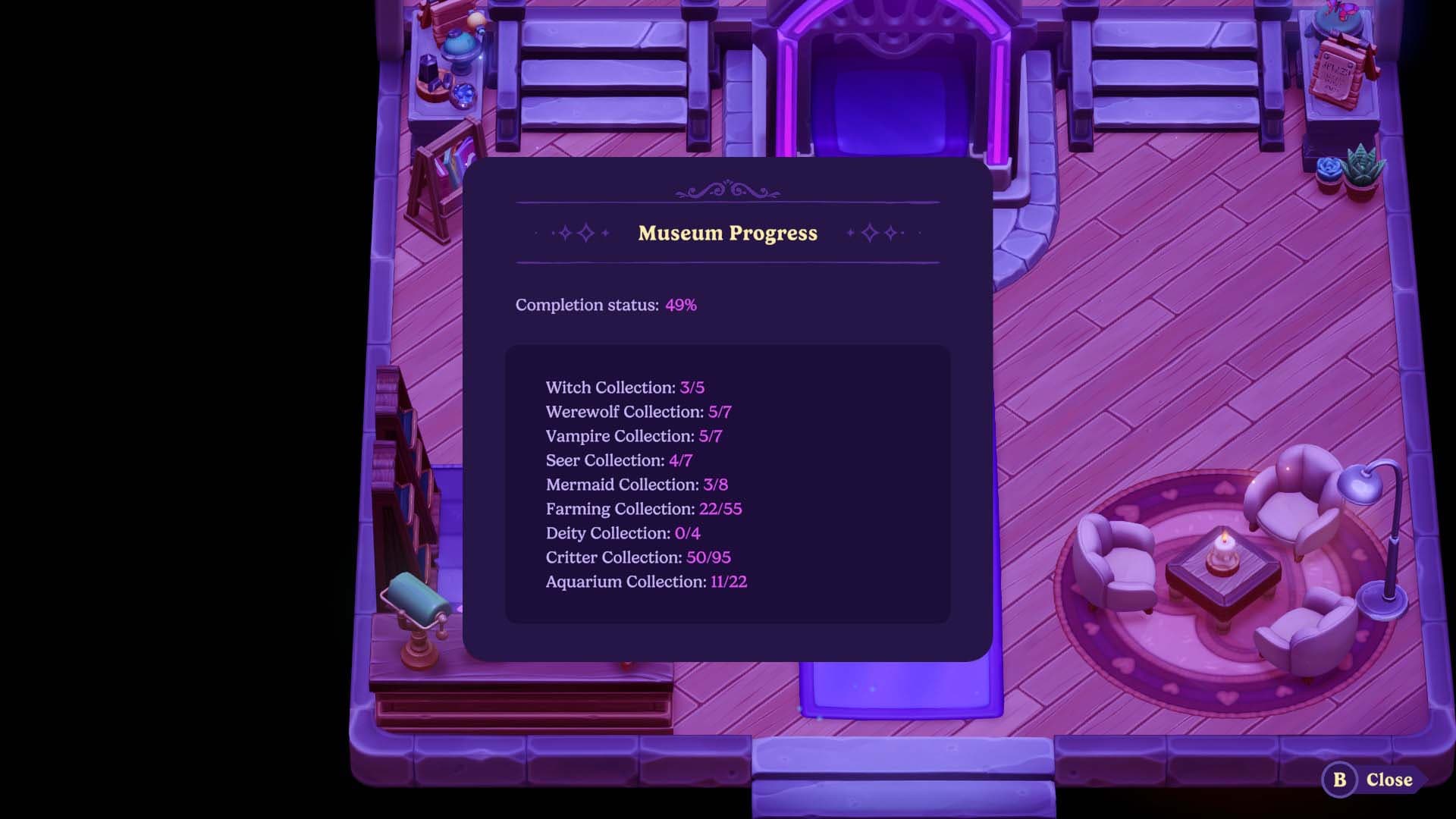 Moonlight Peaks Museum Progress
