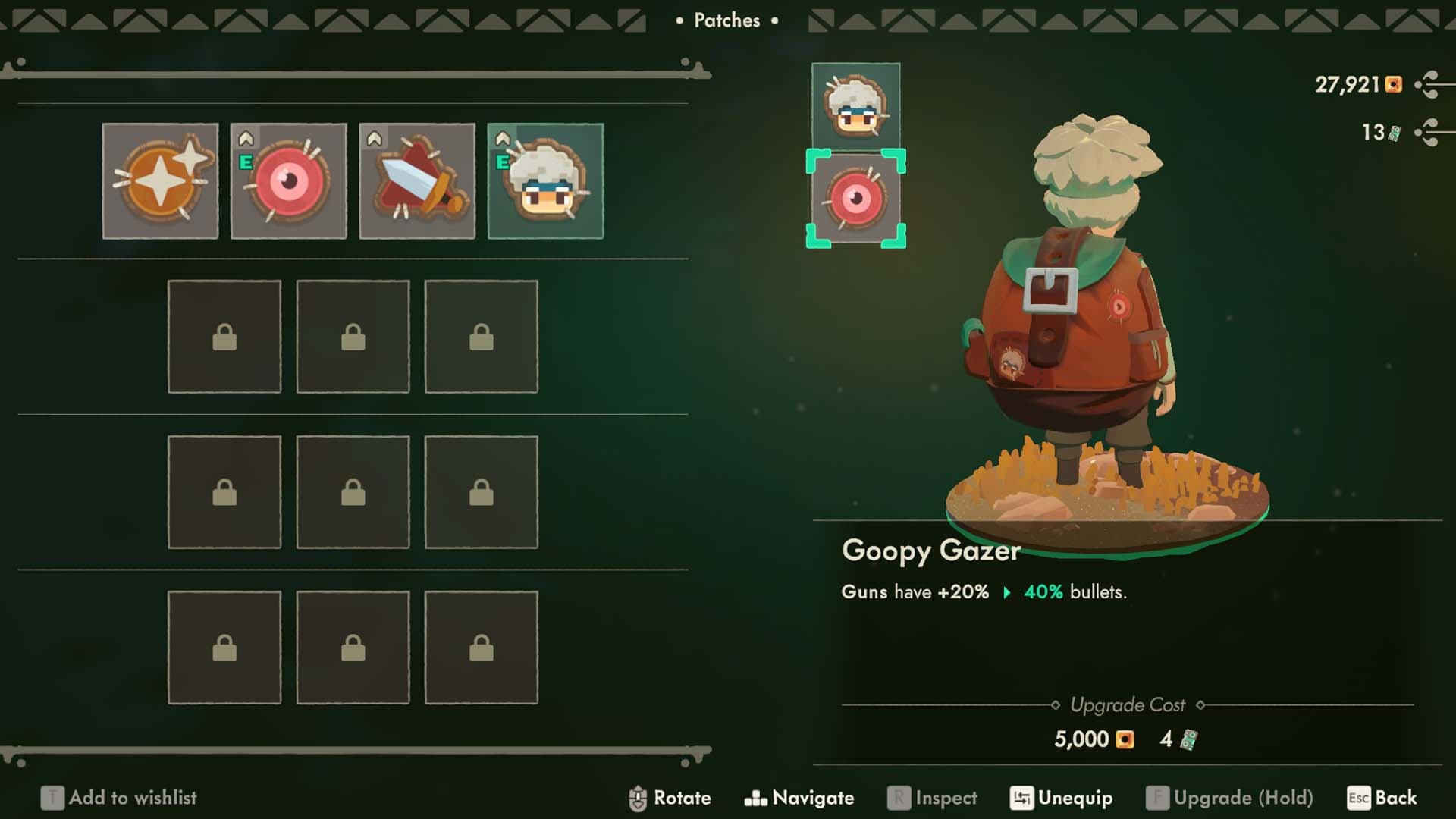 Patches in Moonlighter 2