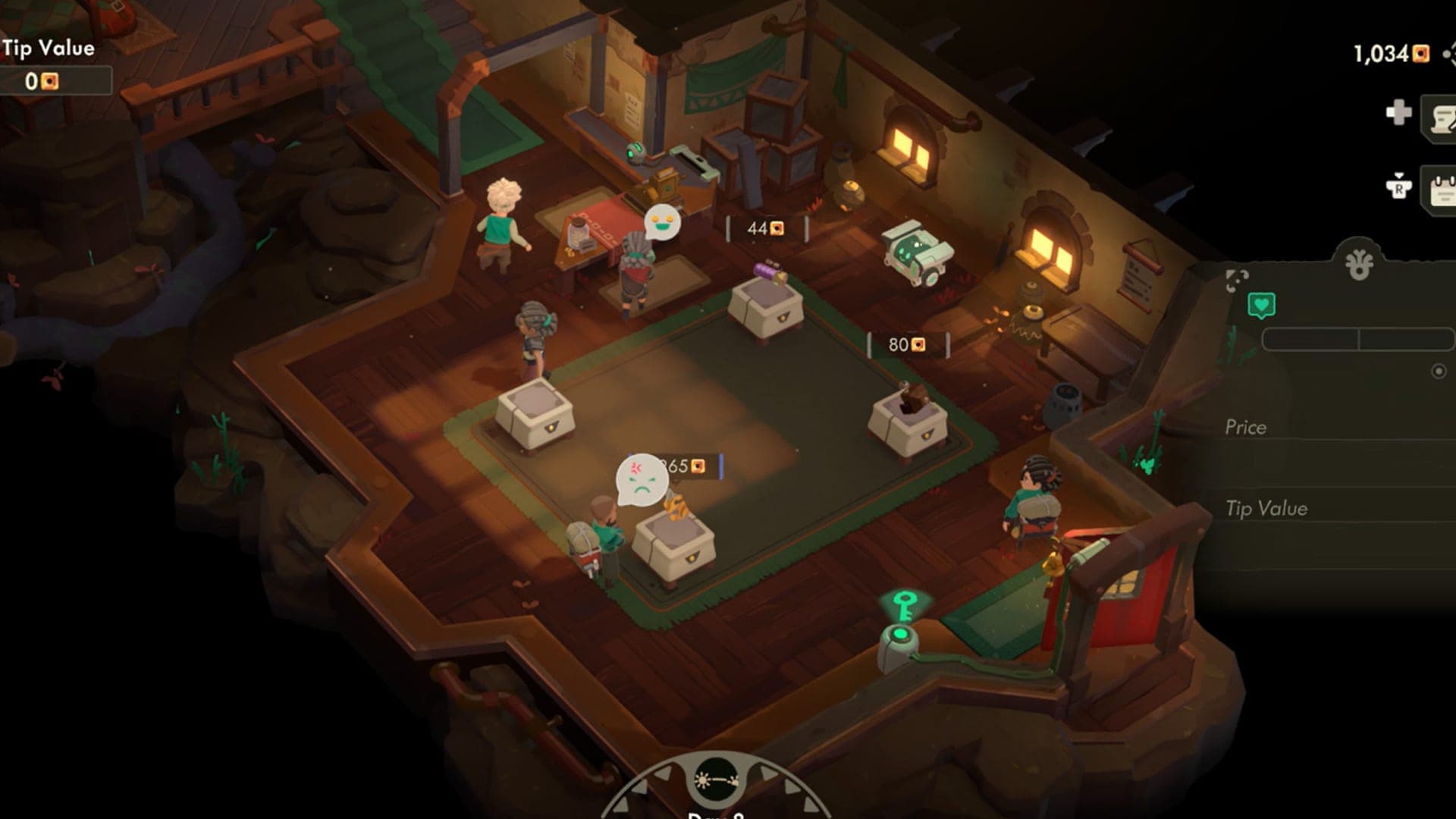 Moonlighter shop reactions