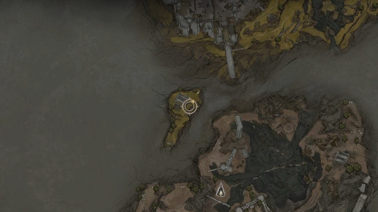 Illusionist's Cache Dungeon Map in Mortal Shell 2.