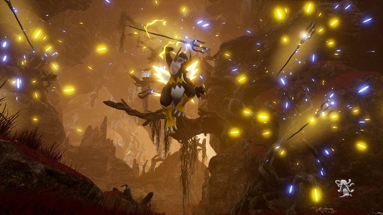 Orserk attacking in Palworld.