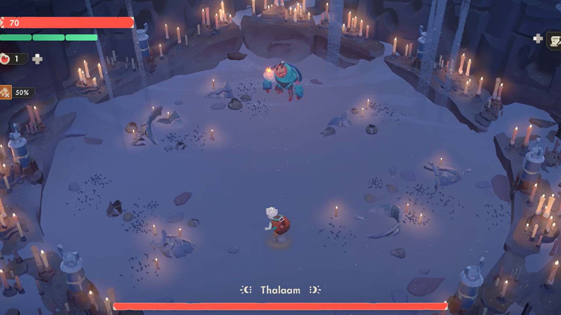 Thalaam boss in Moonlighter 2