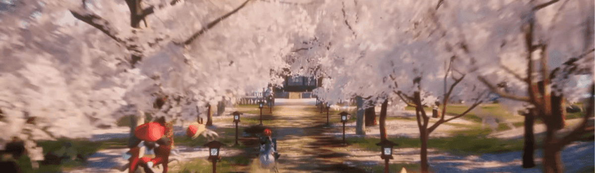 Cherry Blossom Trees in Palworld 1.0 Hardwood